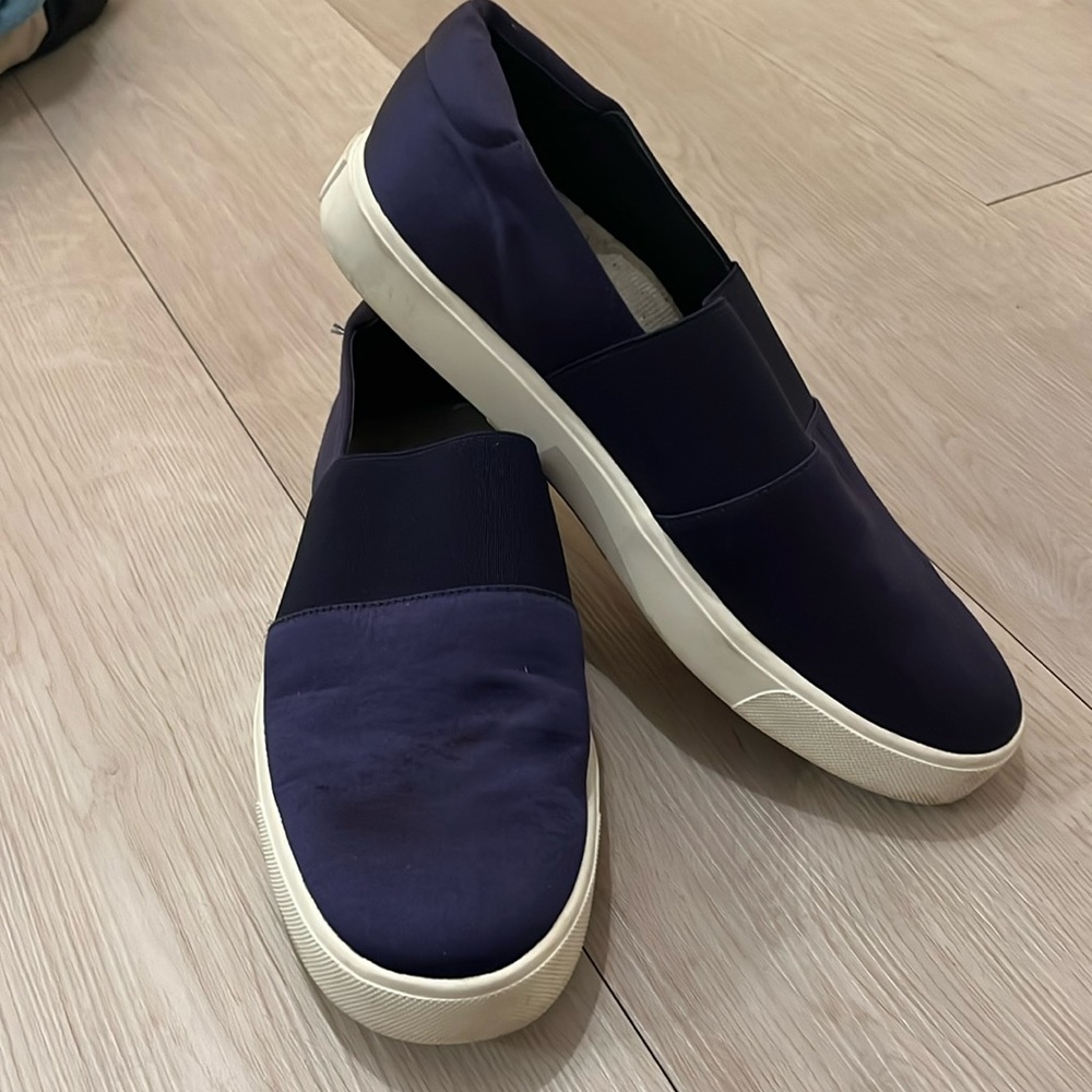 Navy Blue Vince Sneakers